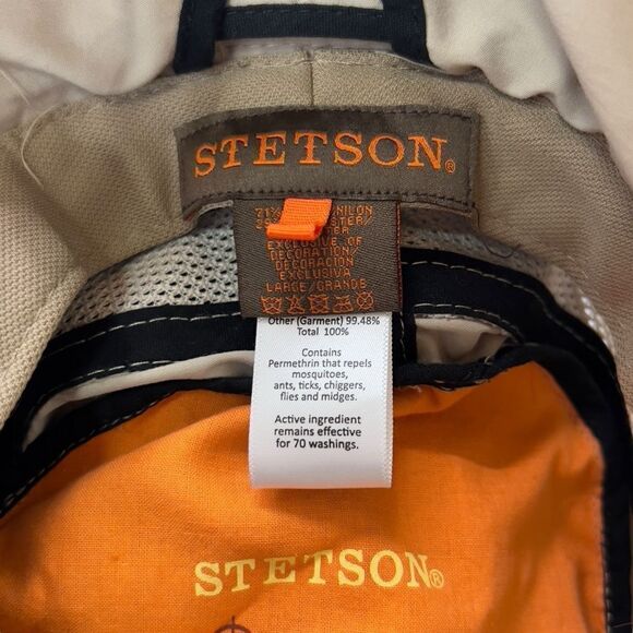 Stetson Switchback No Fly Zone Sunguard Booney bucket Hat large - Picture 7 of 10